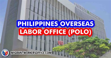 philippine overseas labor office milan.